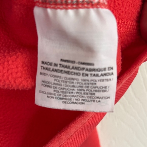 Nike Red Hoodie with Orange Accents - Picture 4 of 5